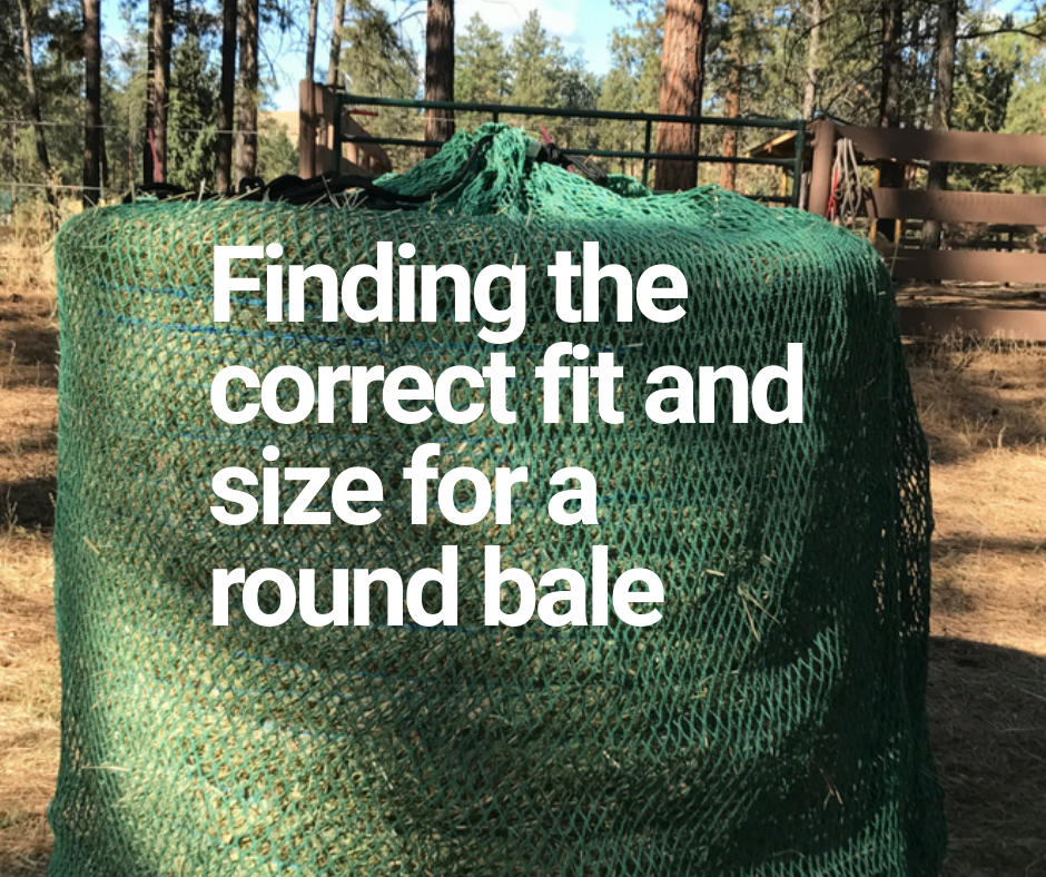 Finding the Correct Fit and Hole Size for Your Round Bale Hay Net 