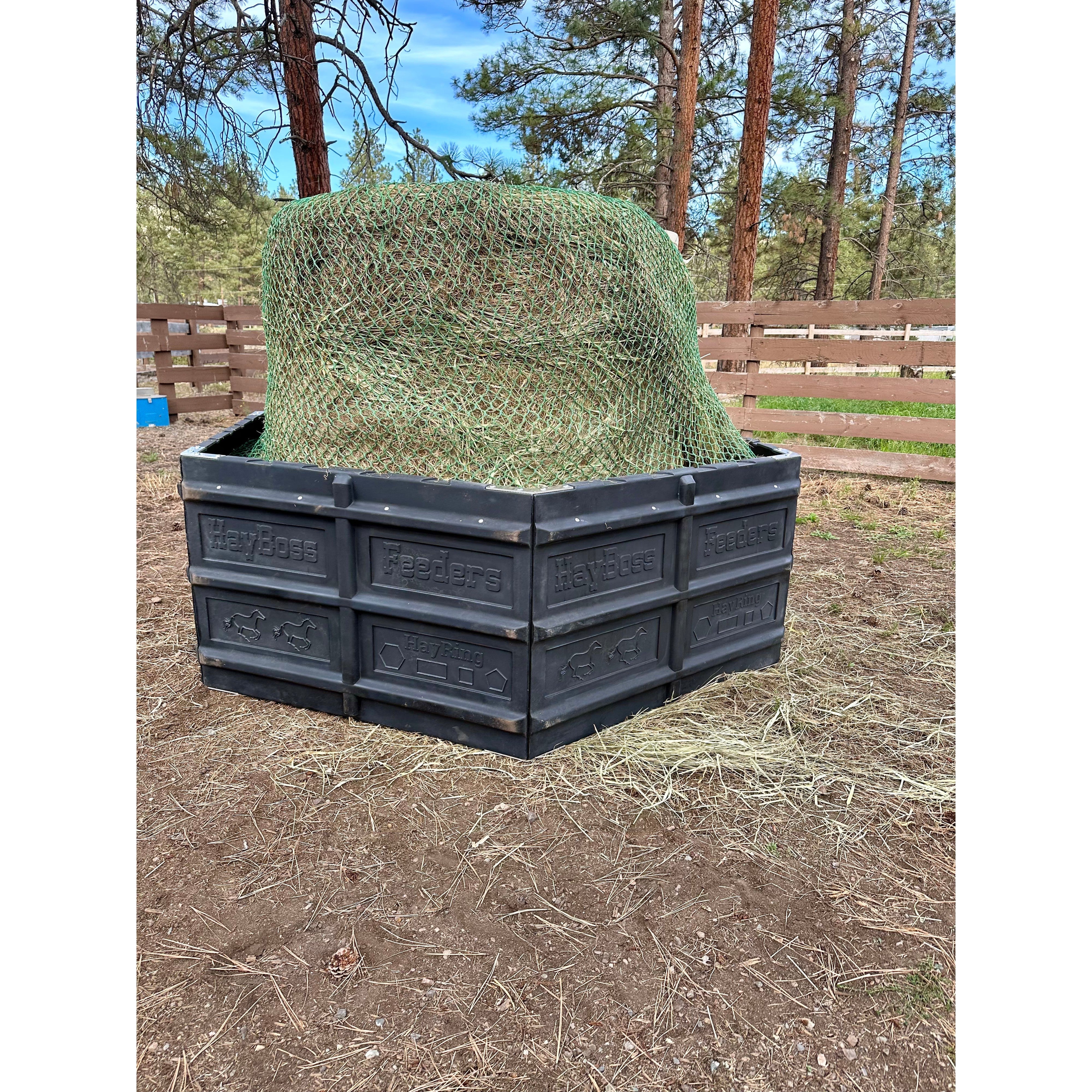 HayBoss Hex Large Round Bale Feeder