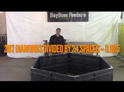 HayBoss Large Round Bale Feeder